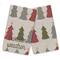 Sweater Weather Cream Tree Pattern Tea Towel Set
